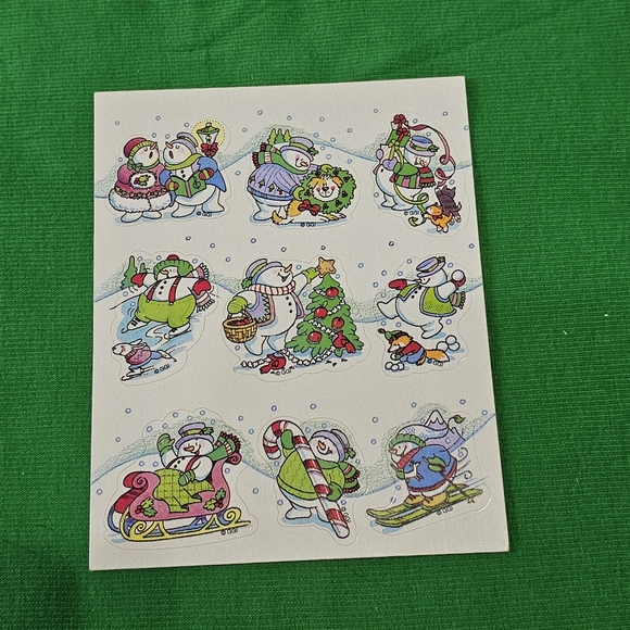 CH4:  Christmas Sticker Bundle  - 11 Sheets - American Greetings Hallmar… - Picture 6 of 13